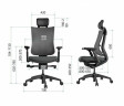 Функциональное кресло Schairs TONE-F01W, Цвет зеленый
