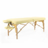 Массажный стол складной MED-MOS JF-AY01 (2.31.20) 2-х секционный, деревянная рама, бежевый