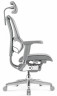 Кресло FALTO IOO-E2 ELITE( Серый каркас/сетка T-168-B2 Natural Mesh светло серый/крестовина металл)