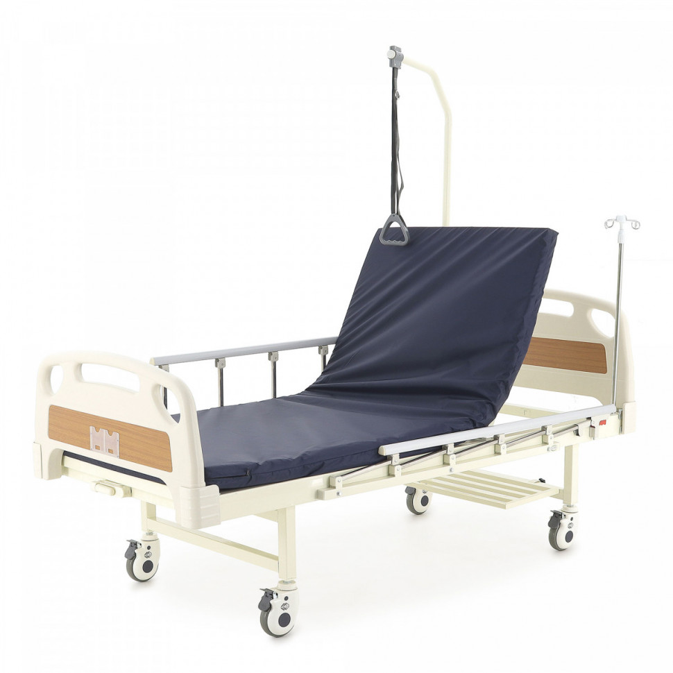 Кровать для лежачих больных Мед-Мос Е-17В с матрасом